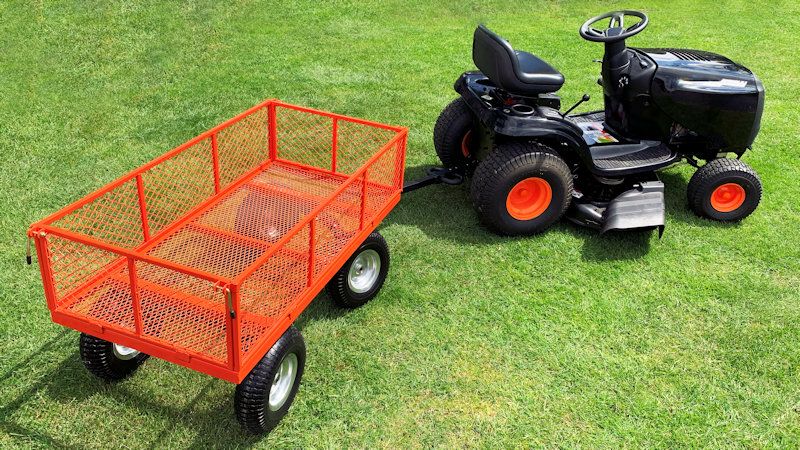 Sherpa Large Utility Garden Cart - Puncture Proof Tyres / Liner 450kg SLGT3 Sherpa Large Utility Garden Cart - Puncture Proof Tyres / Liner 450kg SLGT3