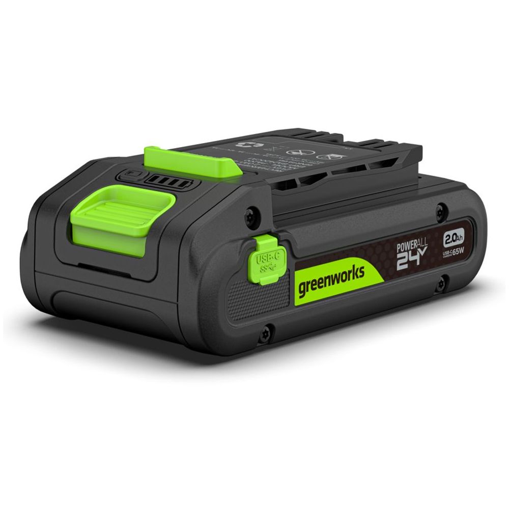 Greenworks K2S2BEA 24v Battery Starter Kit 1x2Ah Plus Charger