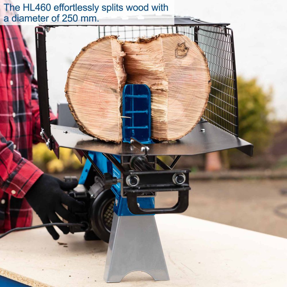 Scheppach HL460 Log Splitter, 1500W, 4t Force, 370x250mm Log Capacity Scheppach HL460 Log Splitter, 1500W, 4t Force, 370x250mm Log Capacity