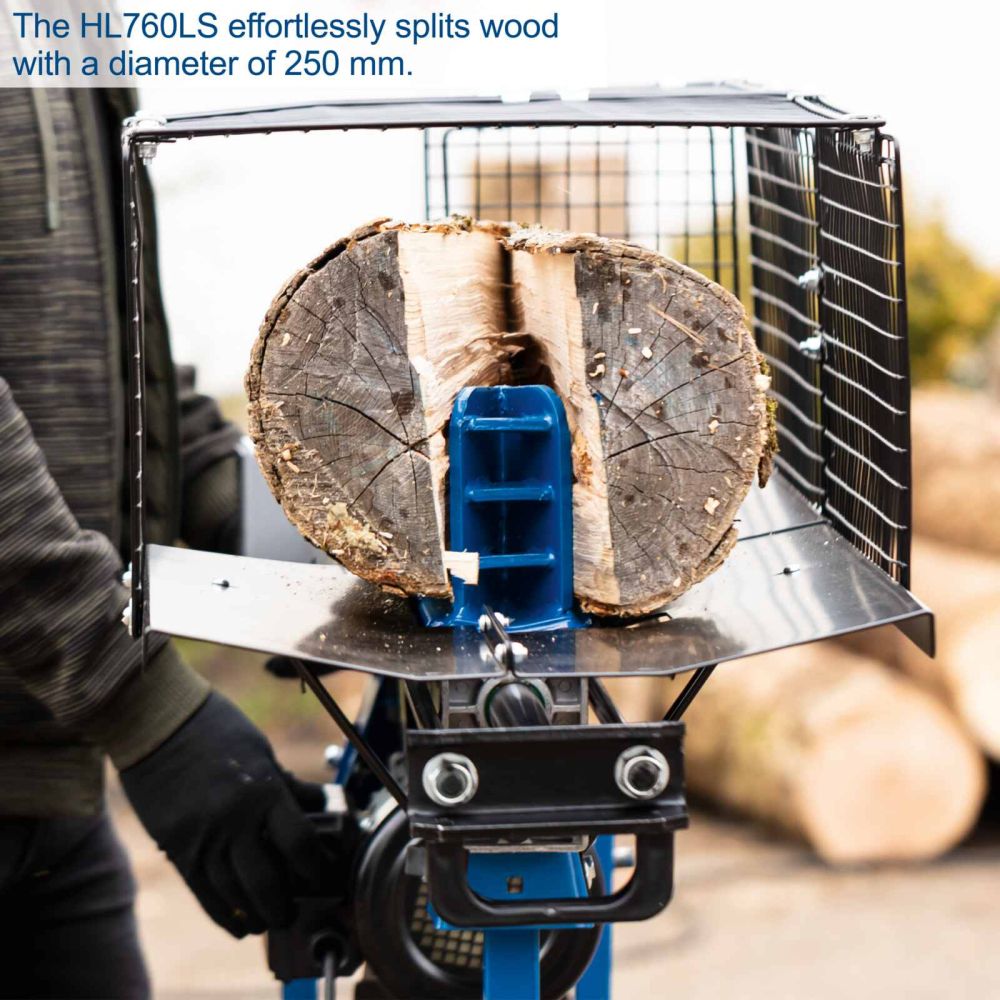 Scheppach HL760LS Log Splitter, 2200W, 7t Force, 520x250mm Log Capacity, Transport Wheels Scheppach HL760LS Log Splitter, 2200W, 7t Force, 520x250mm Log Capacity, Transport Wheels