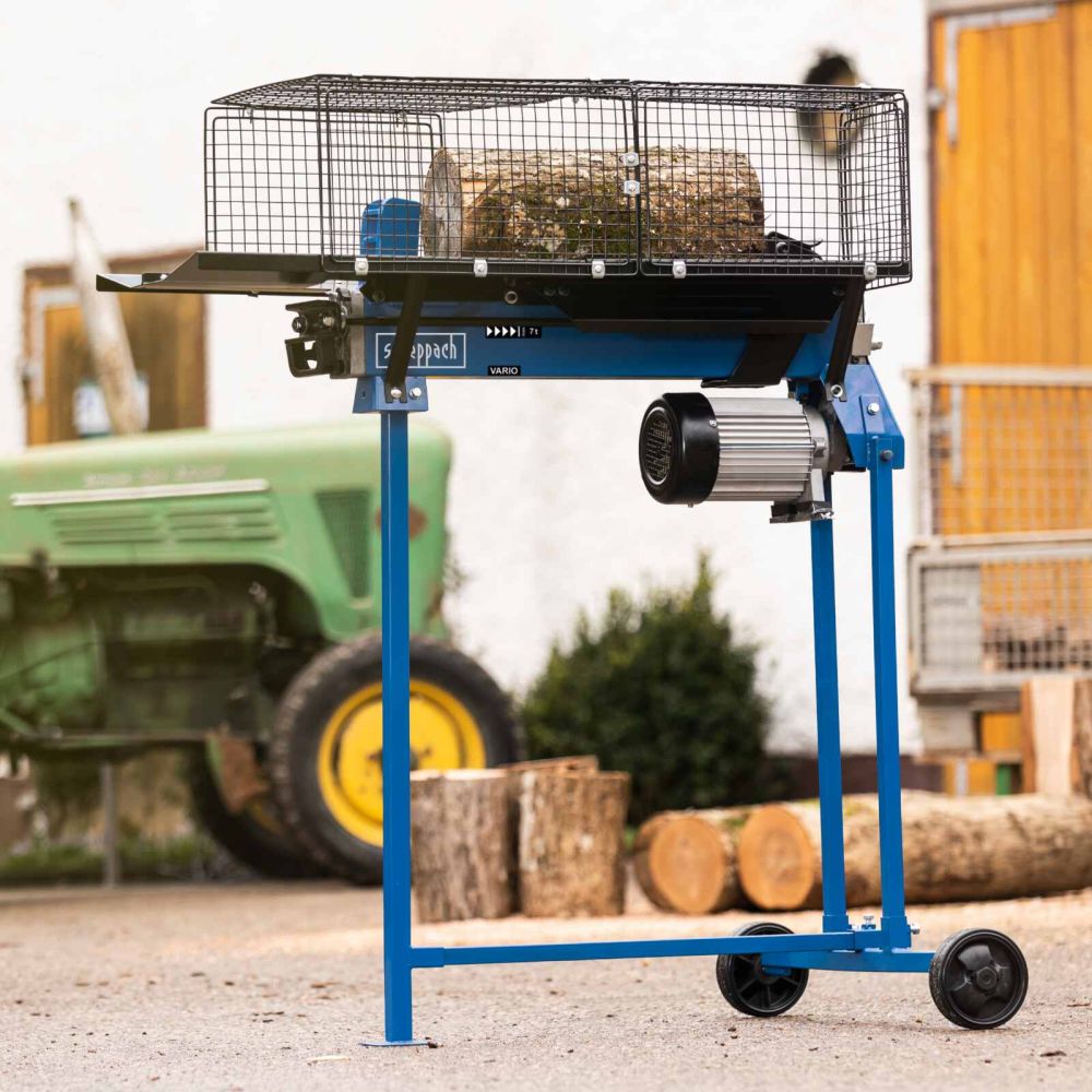 Scheppach HL760LS Log Splitter, 2200W, 7t Force, 520x250mm Log Capacity, Transport Wheels Scheppach HL760LS Log Splitter, 2200W, 7t Force, 520x250mm Log Capacity, Transport Wheels