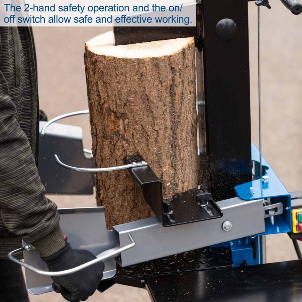 Scheppach HL810 Vertical Log Splitter, 3000W, 8t Force, 550x300mm Log Capacity Scheppach HL810 Vertical Log Splitter, 3000W, 8t Force, 550x300mm Log Capacity