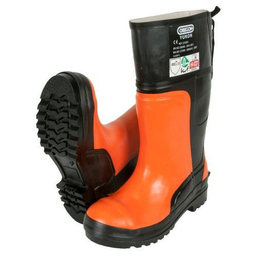 Oregon Yukon Chainsaw Protective Rubber Safety Boots - SIZE 41 / 7.5 Oregon Yukon Chainsaw Protective Rubber Safety Boots - SIZE 41 / 7.5
