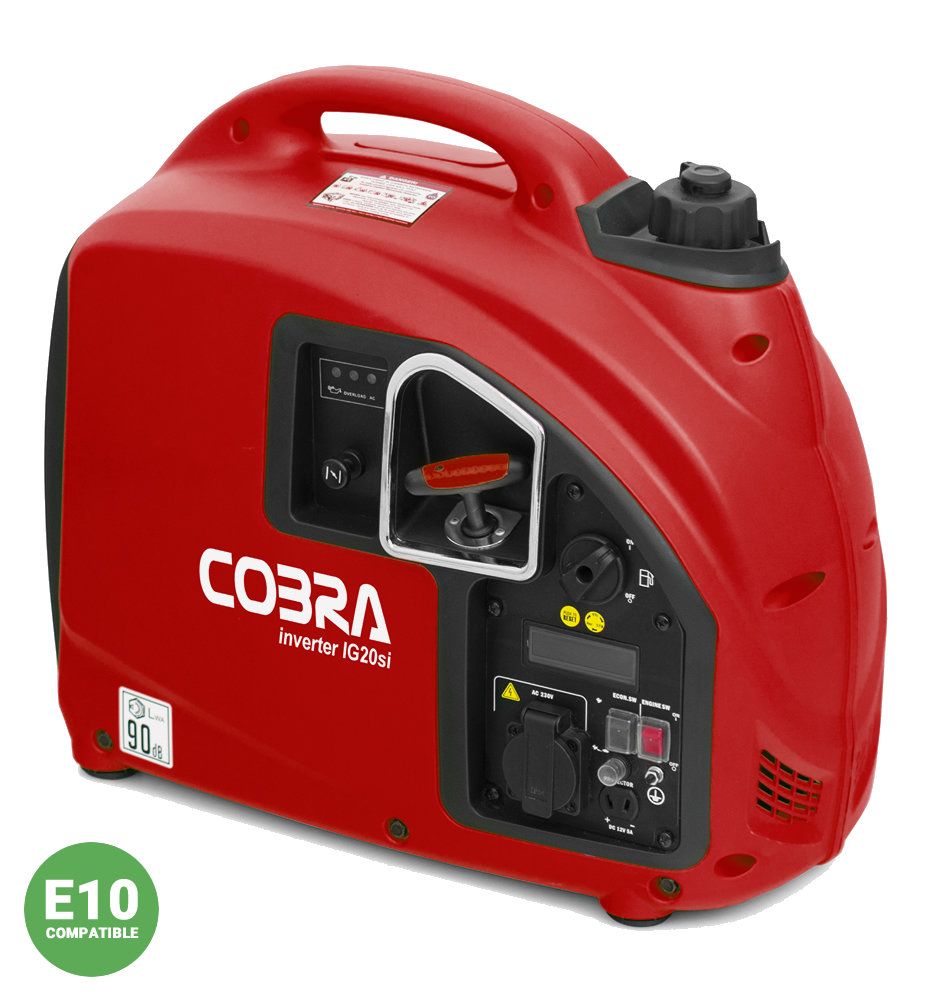 Cobra Inverter Generator 2Kw Max Output 230v / 1.6Kw IG20SI Cobra Inverter Generator 2Kw Max Output 230v / 1.6Kw IG20SI