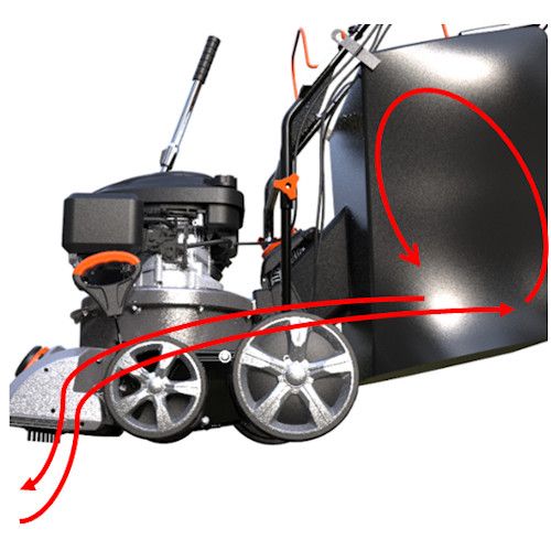 Sherpa Petrol Wheeled Leaf Vacuum 58cm / 159cc Sherpa Petrol Wheeled Leaf Vacuum 58cm / 159cc