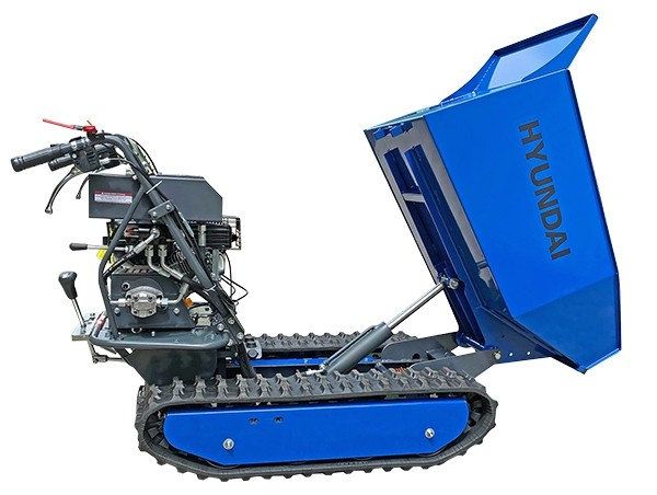 Hyundai 196cc Petrol Tracked Mini Dumper / Power Barrow 500kg HYTD500 Hyundai 196cc Petrol Tracked Mini Dumper / Power Barrow 500kg HYTD500