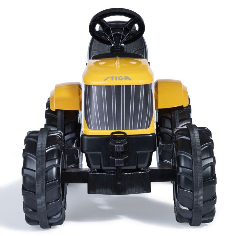 Stiga Mini-T250 Kids Toy Pedal Ride On Tractor Mower with Trailer