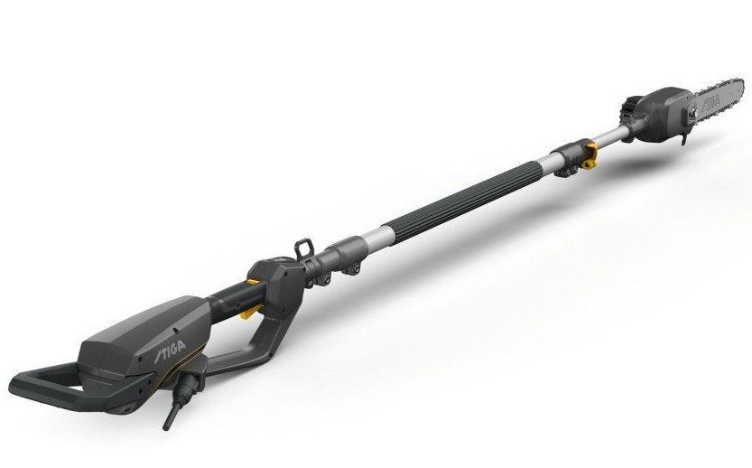 Stiga PS 900e Premium Long Reach Cordless Pole Pruner Chainsaw Stiga PS 900e Premium Long Reach Cordless Pole Pruner Chainsaw
