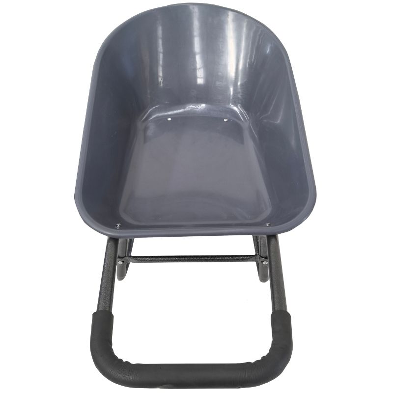 Handy Twin-Wheeled Poly Wheelbarrow Handy Twin-Wheeled Poly Wheelbarrow
