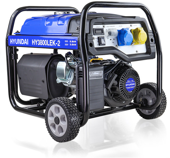 Hyundai Site Petrol Generator 3.2kW / Electric Start Hyundai Site Petrol Generator 3.2kW / Electric Start