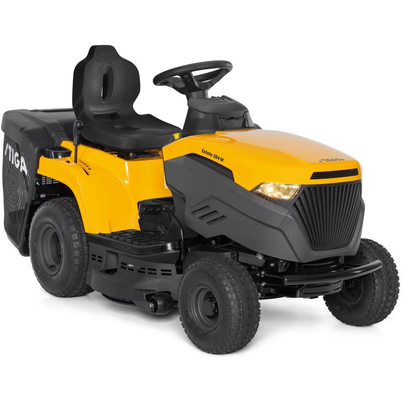 Stiga Estate 384 M Ride-On Tractor Lawnmower 84cm / Manual / 414cc Stiga Estate 384 M Ride-On Tractor Lawnmower 84cm / Manual / 414cc
