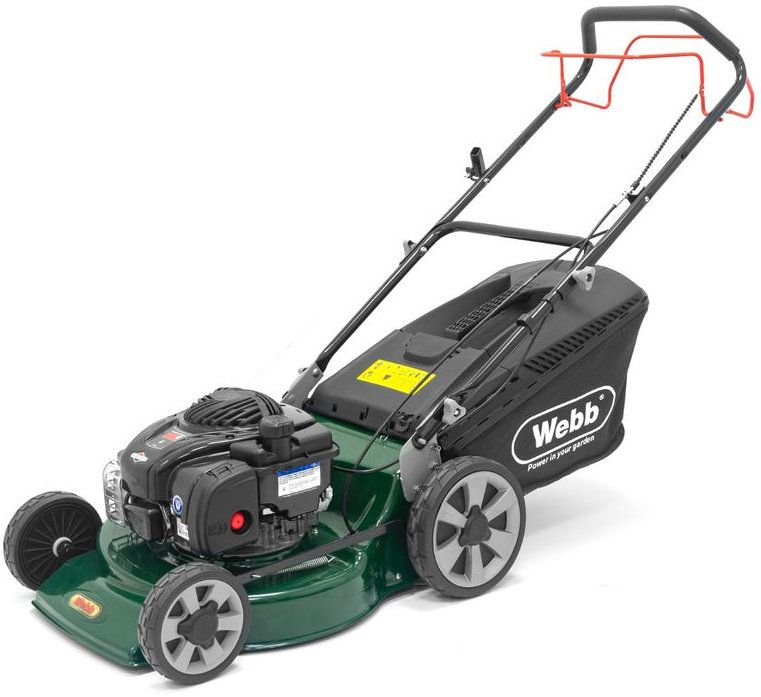 Webb R18HW4 Supreme Self Propelled Petrol Rotary Lawn Mower 46cm / 140cc Webb R18HW4 Supreme Self Propelled Petrol Rotary Lawn Mower 46cm / 140cc