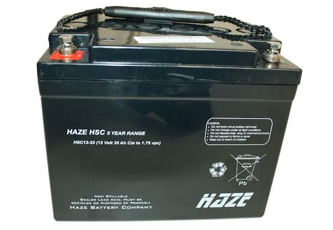 Universal Sealed 12v 35Ah Battery (was HSC12-33) Universal Sealed 12v 35Ah Battery (was HSC12-33)
