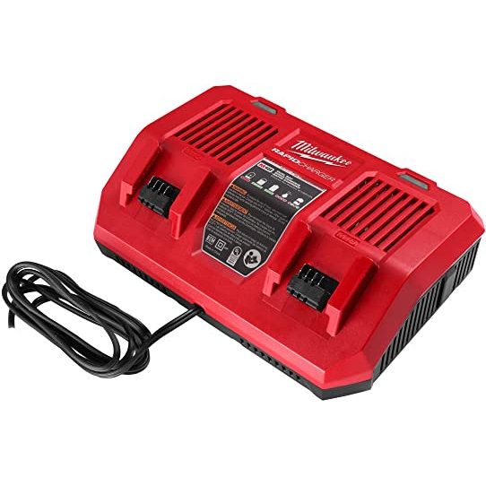 Milwaukee M18 Dual Bay Rapid Charger 4932472074 Milwaukee M18 Dual Bay Rapid Charger 4932472074