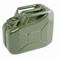Green Metal Fuel Jerry Can 10L Green Metal Fuel Jerry Can 10L