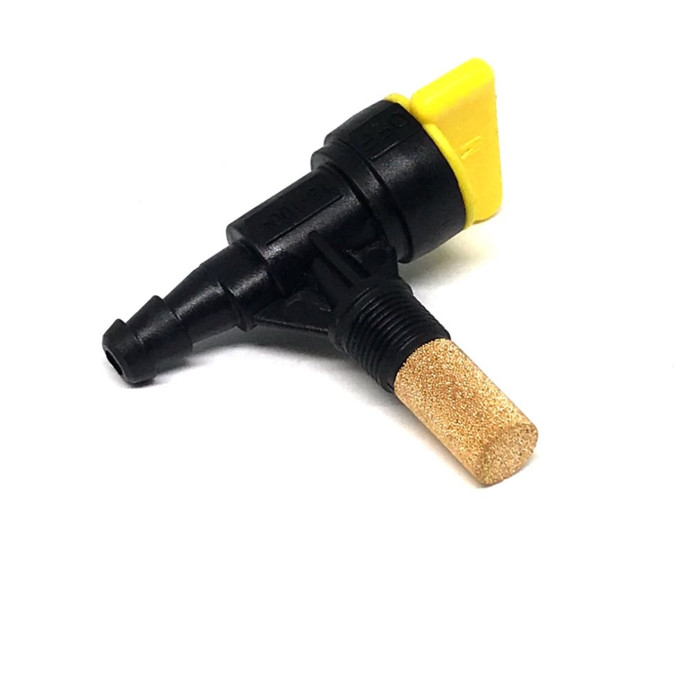 Universal Fuel Petrol Tap 3/16in inc Filter for Mower KMP Universal Fuel Petrol Tap 3/16in inc Filter for Mower KMP
