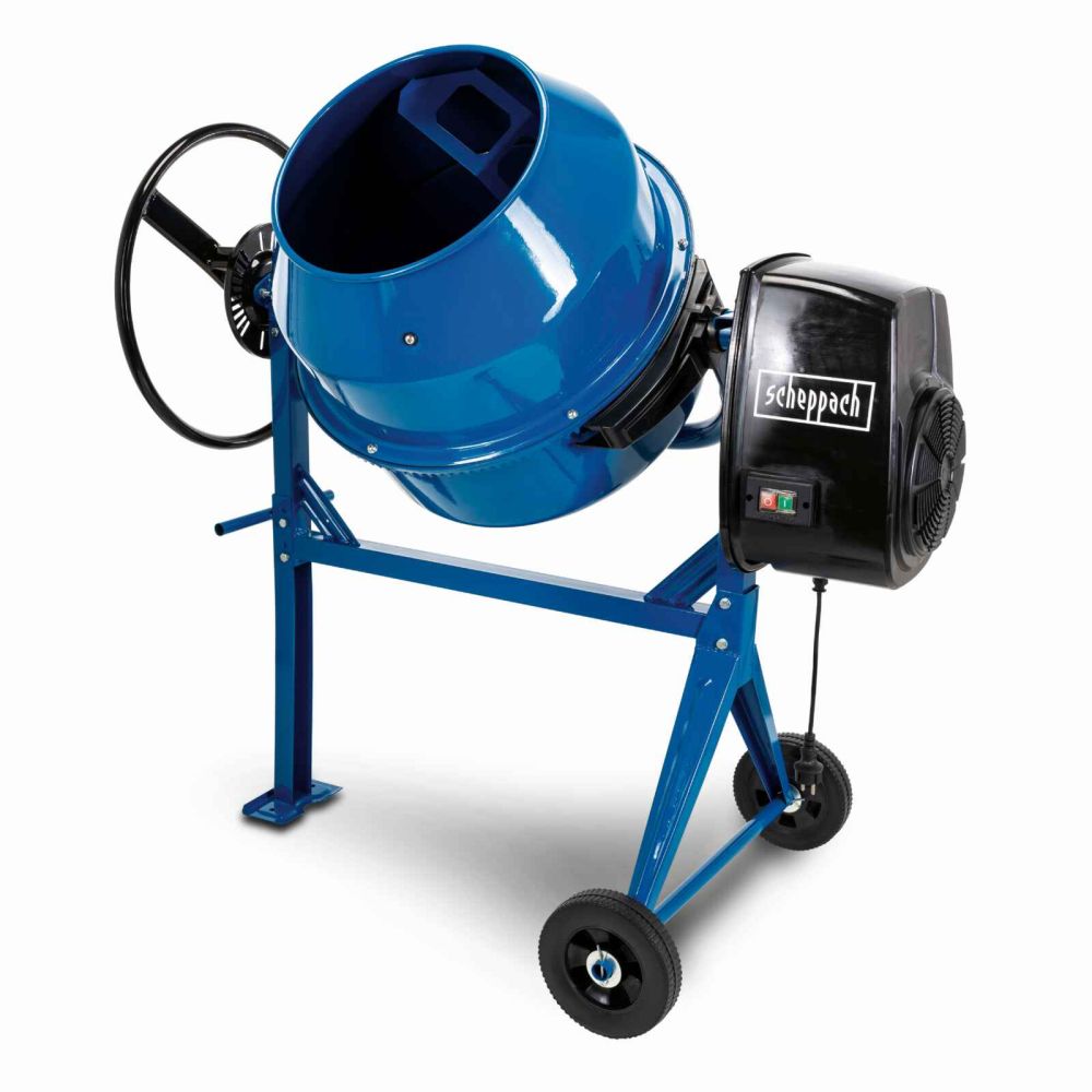 Scheppach MIX125 Cement Mixer, 550W, 125L Drum Scheppach MIX125 Cement Mixer, 550W, 125L Drum