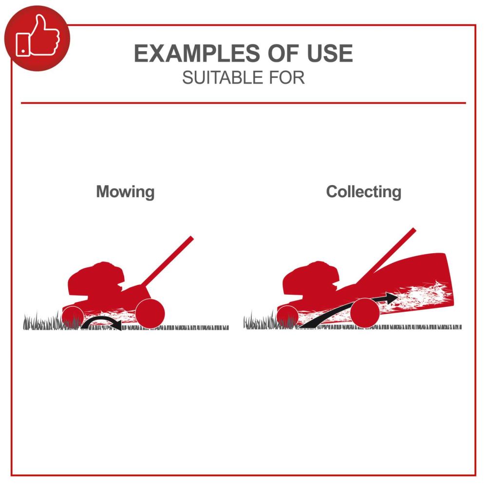 Scheppach MP132-40 Lawnmower, 3,3hp Petrol Engine, 40cm Cutting Width, 30–66mm Cutting Height, 35L Collection Bag Scheppach MP132-40 Lawnmower, 3,3hp Petrol Engine, 40cm Cutting Width, 30–66mm Cutting Height, 35L Collection Bag