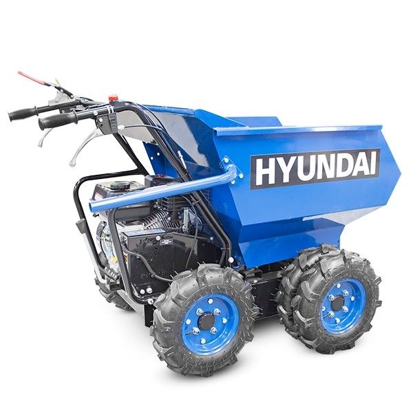 Hyundai 196cc 4-Wheel Drive Mini Dumper / Power Barrow 500kg HYMD500 Hyundai 196cc 4-Wheel Drive Mini Dumper / Power Barrow 500kg HYMD500