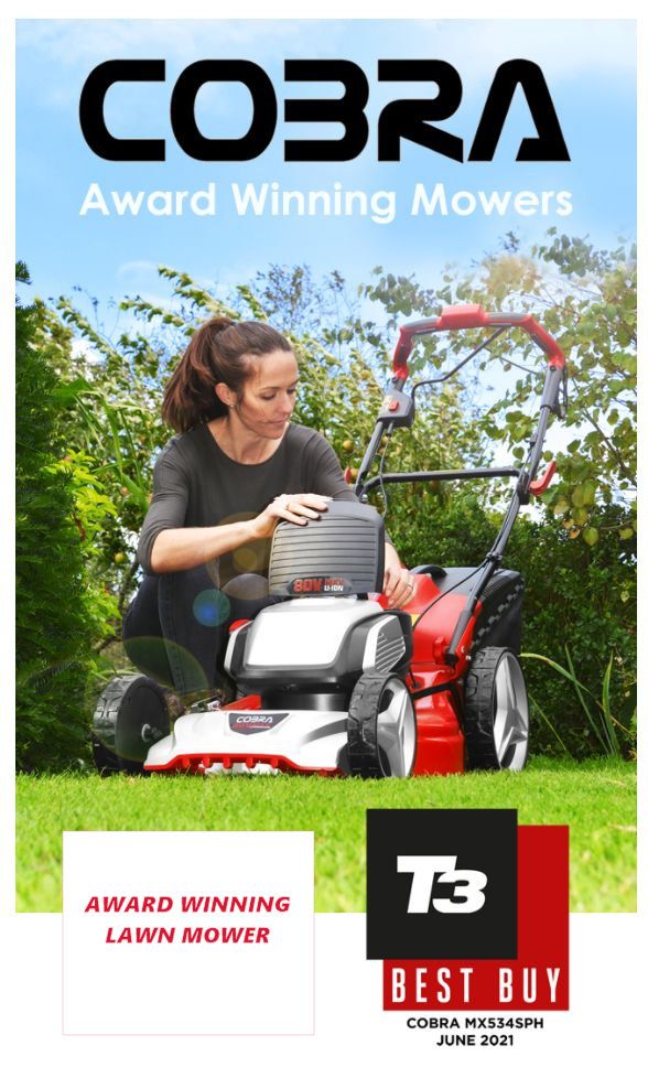 Cobra MX534SPH Self Propelled Honda Engine Petrol Lawnmower 52cm - WHICH? BEST BUY Cobra MX534SPH Self Propelled Honda Engine Petrol Lawnmower 52cm - WHICH? BEST BUY