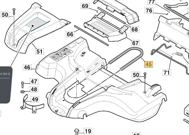 9585-0202-01 Stiga Deck Drive Belt [2WD PARK 125CD]