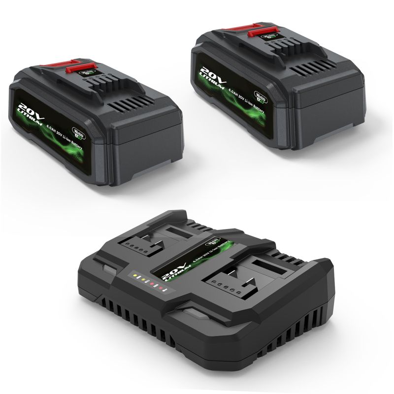 Webb Cordless Rotary Lawnmower 40v / 43cm Kit (2 x 4ah Battery / Charger) Webb Cordless Rotary Lawnmower 40v / 43cm Kit (2 x 4ah Battery / Charger)