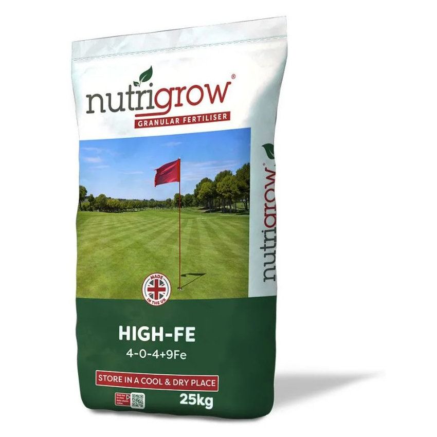 NutiGrow 4-0-4+9fe Granular Fertiliser 25kg NutiGrow 4-0-4+9fe Granular Fertiliser 25kg