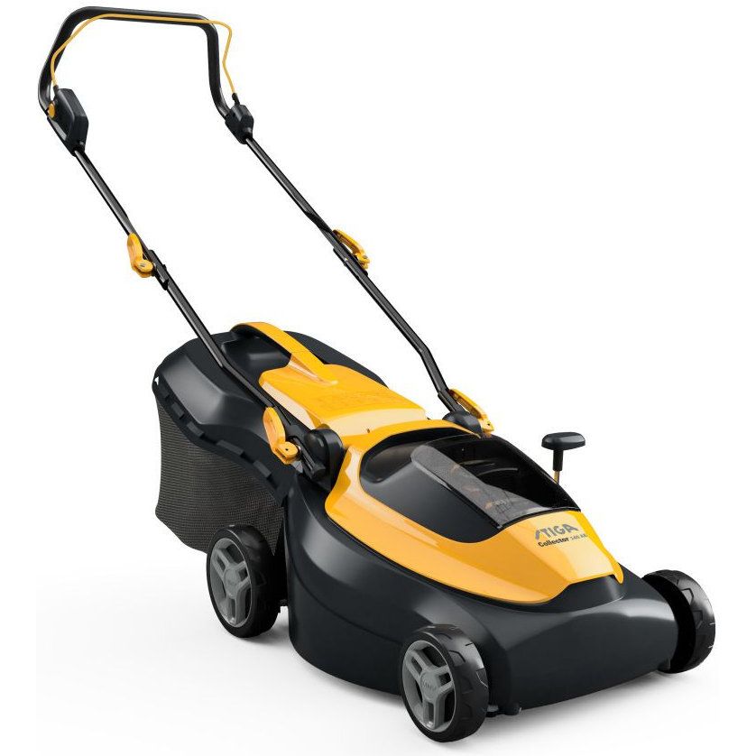 Stiga Collector 140e Cordless Lawnmower Kit inc. Battery & Charger 38cm / 20v / 2x4Ah Stiga Collector 140e Cordless Lawnmower Kit inc. Battery & Charger 38cm / 20v / 2x4Ah