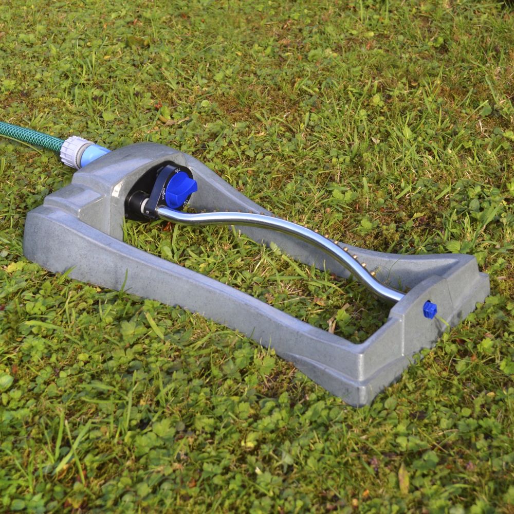 Portek Oscillating Garden Sprinkler - Metal / Brass Portek Oscillating Garden Sprinkler - Metal / Brass