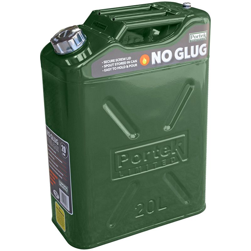 Portek No-Glug Fuel Can 20L Portek No-Glug Fuel Can 20L