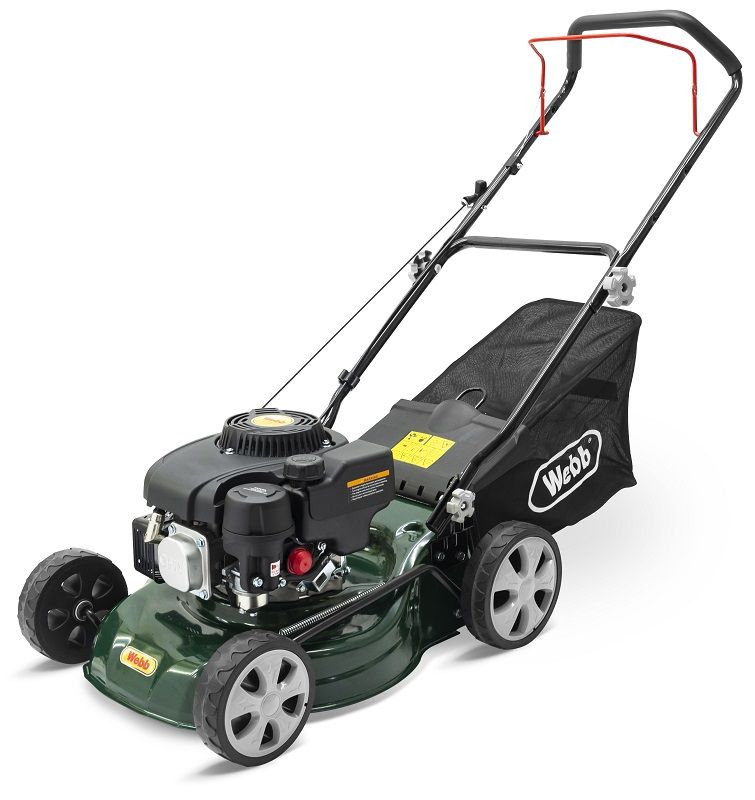 Webb R410HP Classic Petrol Push Rotary Lawnmower 41cm / 132cc Webb R410HP Classic Petrol Push Rotary Lawnmower 41cm / 132cc
