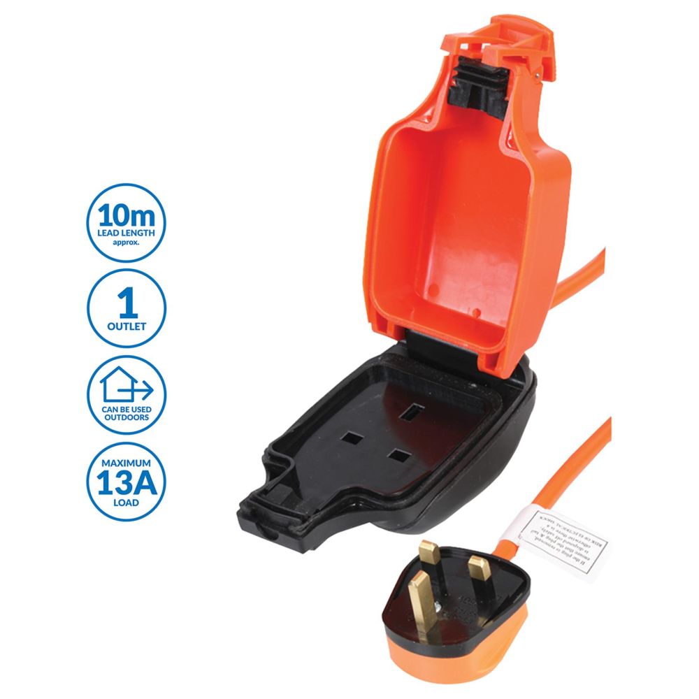 Extension Lead 1 Gang 10m IP54 Extension Lead 1 Gang 10m IP54
