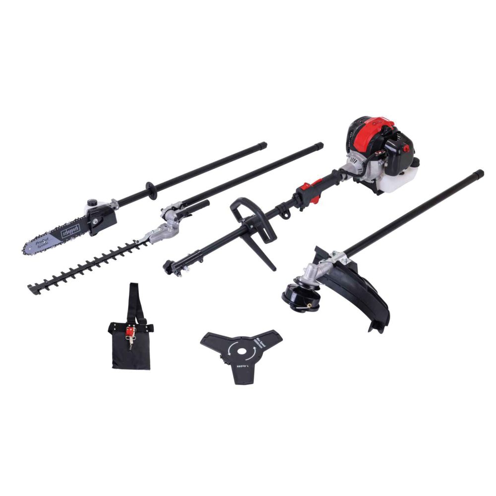 Scheppach PMT520 4-in-1 Multifunction Garden Tool, 1.9hp Petrol Engine Scheppach PMT520 4-in-1 Multifunction Garden Tool, 1.9hp Petrol Engine