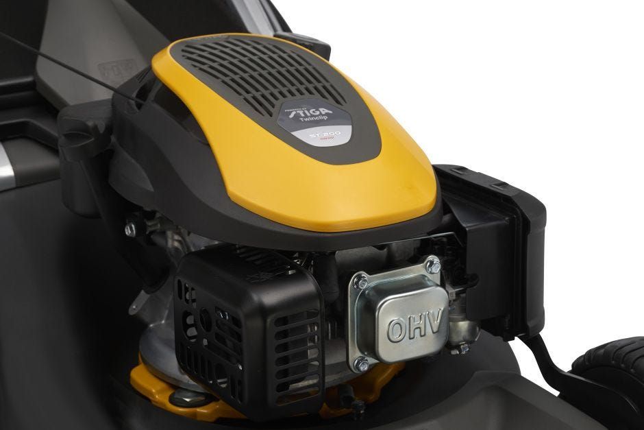 Stiga Twinclip 955 VR Premium Petrol Roller Mower 53cm / 196cc Stiga Twinclip 955 VR Premium Petrol Roller Mower 53cm / 196cc
