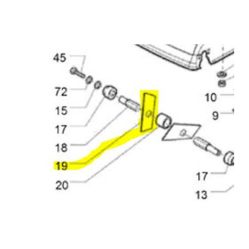Hayter Scarifier Blade - CODE110G CODE110J Hayter Scarifier Blade - CODE110G CODE110J