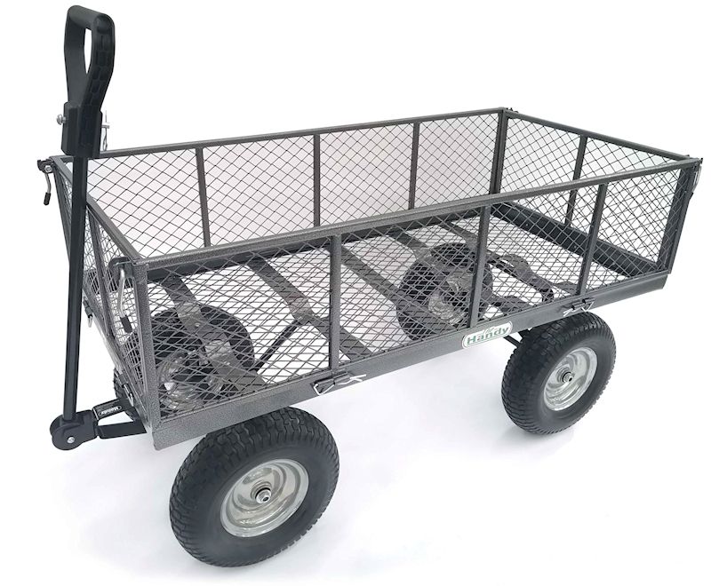 Handy Large Garden Trolley Cart Handy Large Garden Trolley Cart