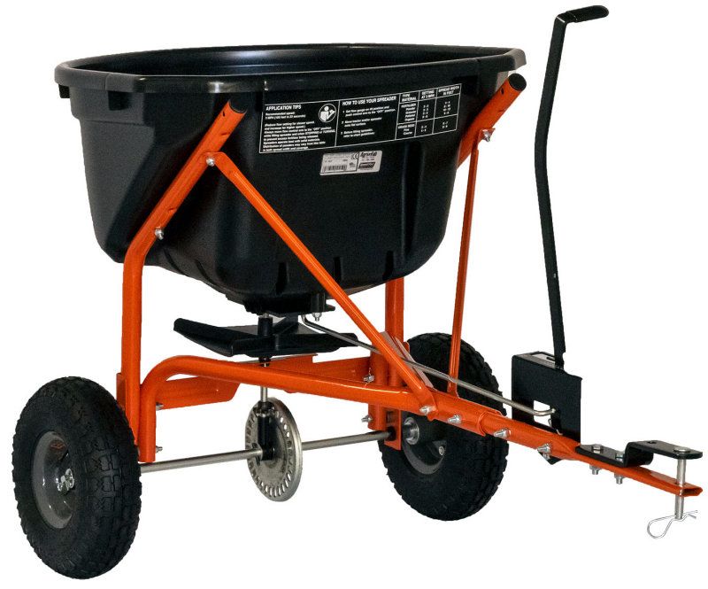 Agri-Fab 110 lb / 50Kg Towed Broadcast Spreader