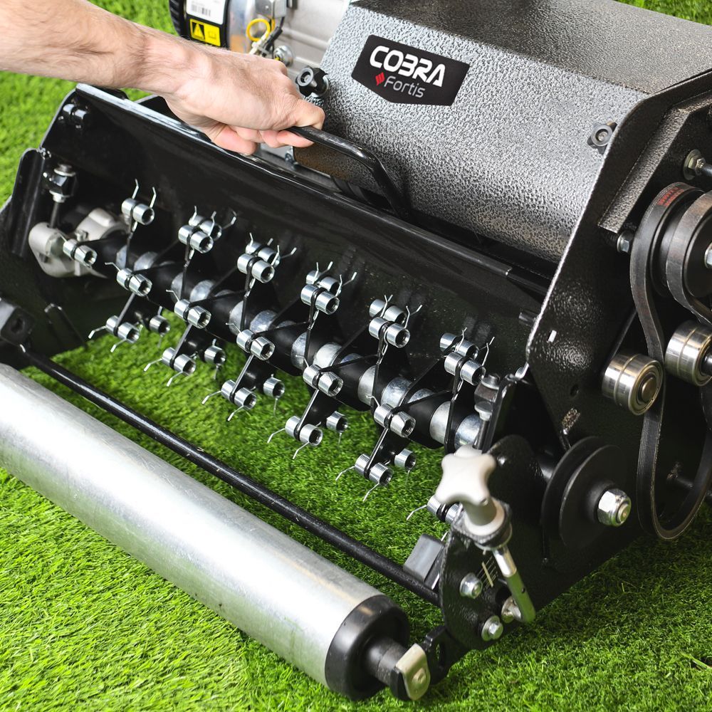 Cobra Fortis 25E Cordless Cylinder Mower 63cm KIT - 2x 10Ah Batteries & Quick Charger Cobra Fortis 25E Cordless Cylinder Mower 63cm KIT - 2x 10Ah Batteries & Quick Charger