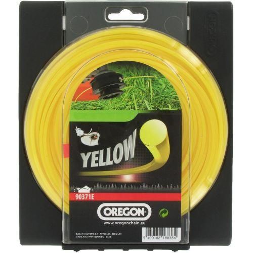 Oregon Trimmer Line - YELLOW ROUND 2.7mm x 70m Donut (1LB) Oregon Trimmer Line - YELLOW ROUND 2.7mm x 70m Donut (1LB)