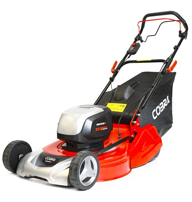 Cobra RM51SP80VX Cordless Rear Roller Lawnmower 51cm / 80v Cobra RM51SP80VX Cordless Rear Roller Lawnmower 51cm / 80v