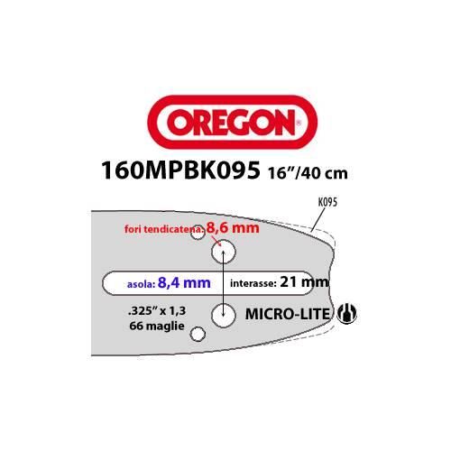Oregon Chainsaw Bar 160MPBK095 Oregon Chainsaw Bar 160MPBK095