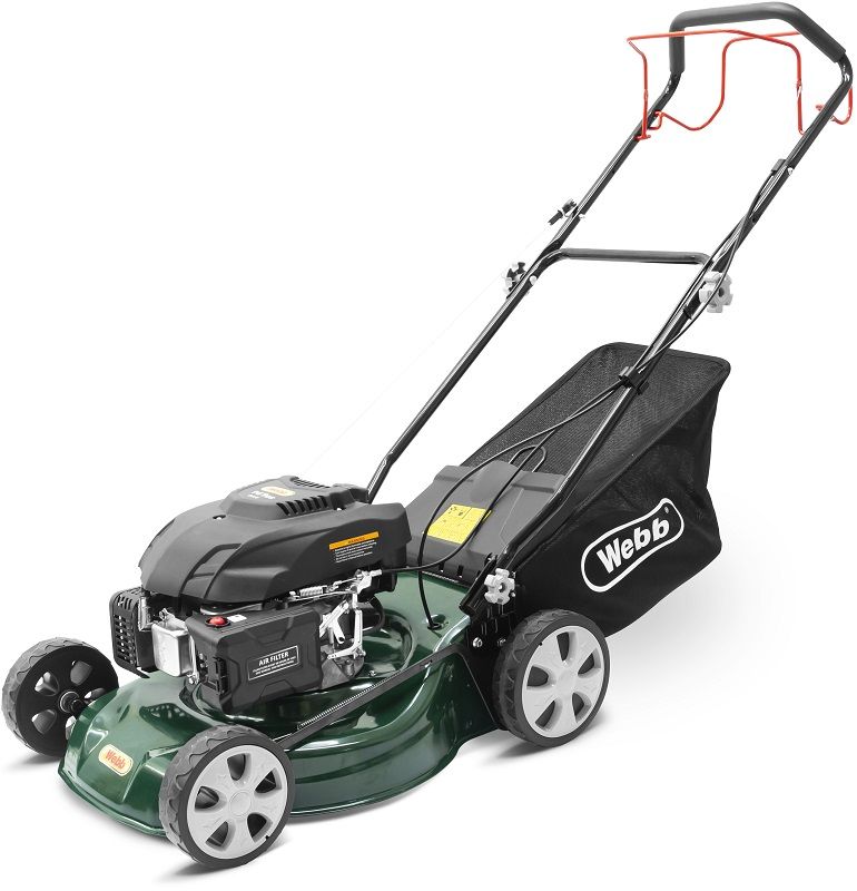 Webb R46SP Classic Self Propelled Petrol Lawnmower 46cm / 135cc Webb R46SP Classic Self Propelled Petrol Lawnmower 46cm / 135cc