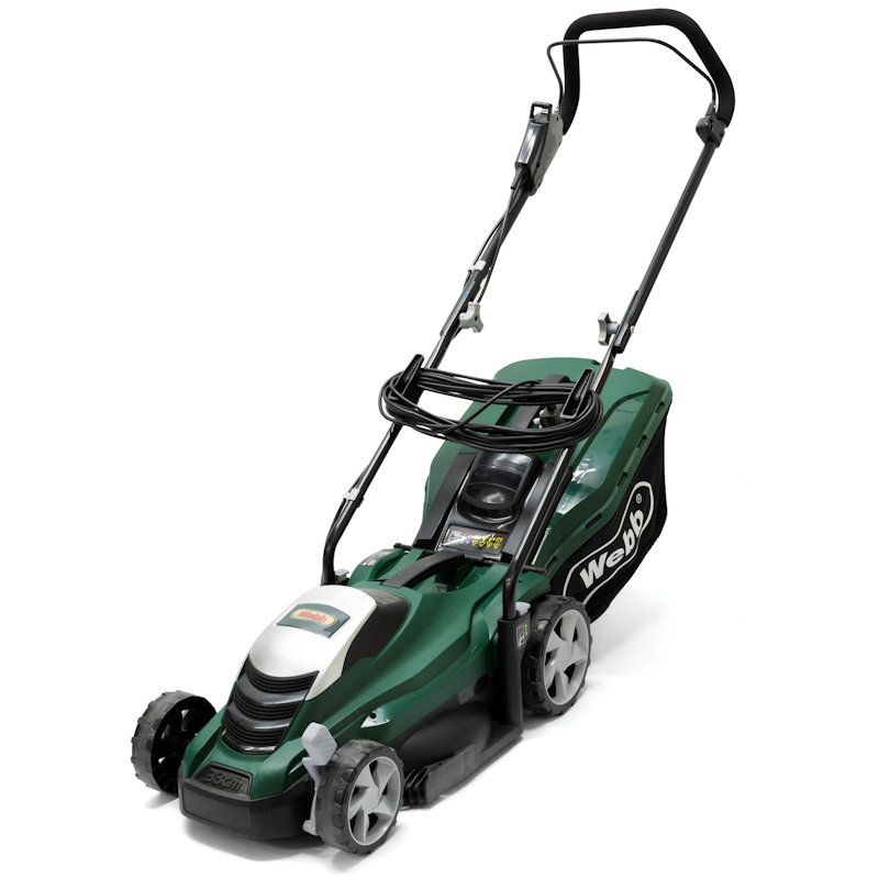 Webb ER33 Electric Lawnmower - 33cm / 1300w - Gardeners World Best Buy Webb ER33 Electric Lawnmower - 33cm / 1300w - Gardeners World Best Buy