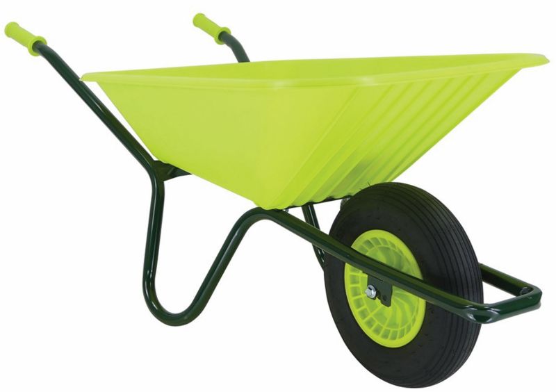 Fort Cosmo Lora Green Wheelbarrow 90 litre Fort Cosmo Lora Green Wheelbarrow 90 litre