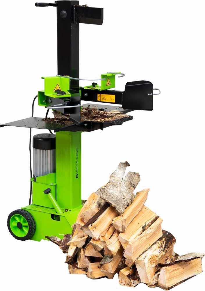 Zipper ZI-HS8TN 8-Ton Vertical Electric Log Splitter Zipper ZI-HS8TN 8-Ton Vertical Electric Log Splitter