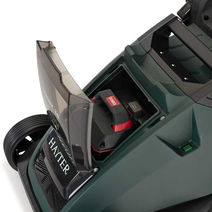 Hayter Hawk 43 AD Premium Cordless Lawnmower KIT 43cm / 4Ah / 60v / Autodrive 545A Hayter Hawk 43 AD Premium Cordless Lawnmower KIT 43cm / 4Ah / 60v / Autodrive 545A