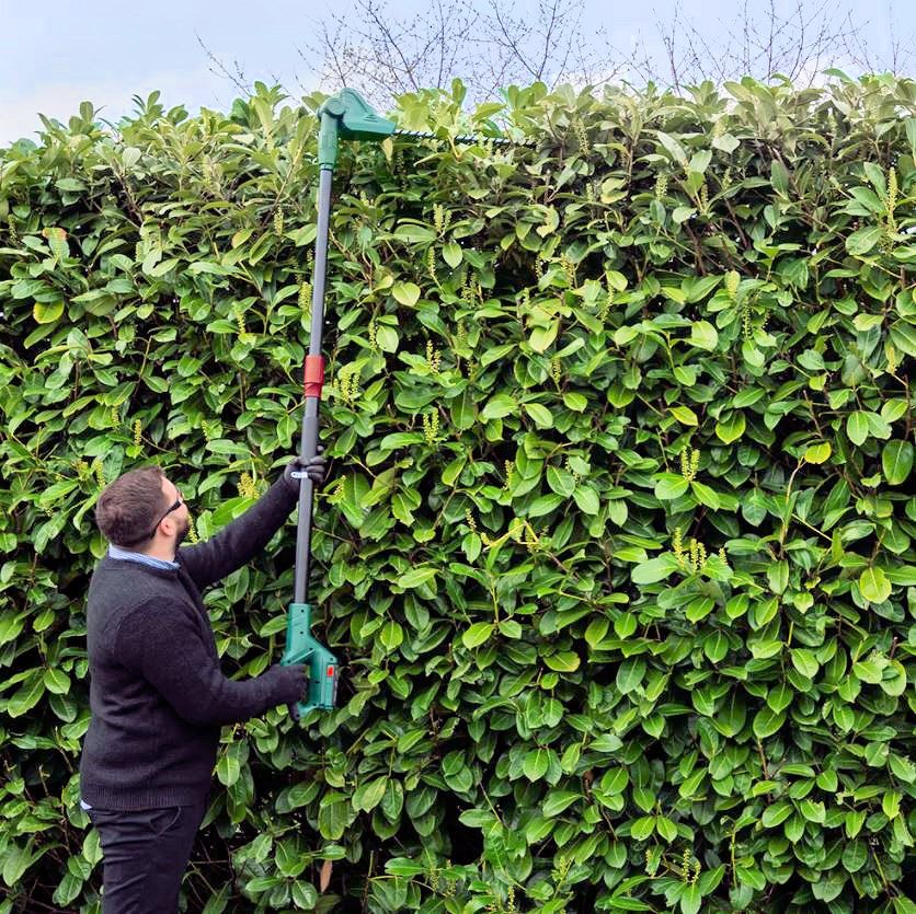 Webb WEV20PHT Cordless Long Reach Hedge Trimmer (Tool Only) 20v / 50cm Webb WEV20PHT Cordless Long Reach Hedge Trimmer (Tool Only) 20v / 50cm
