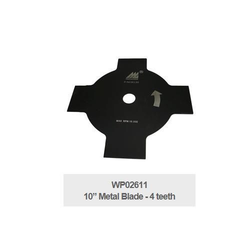 UNIVERSAL Brushcutter Metal Blade - 10in / 4 Tooth UNIVERSAL Brushcutter Metal Blade - 10in / 4 Tooth