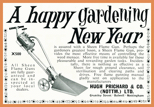 Sheen X500 Professional Flame Thrower Weeder inc Trolley and Hood Sheen X500 Professional Flame Thrower Weeder inc Trolley and Hood