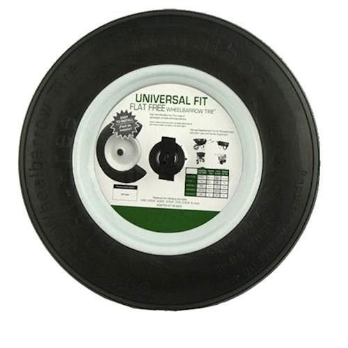 22298 Carlisle Universal Wheelbarrow Wheel with Flatproof Tyre 22298 Carlisle Universal Wheelbarrow Wheel with Flatproof Tyre